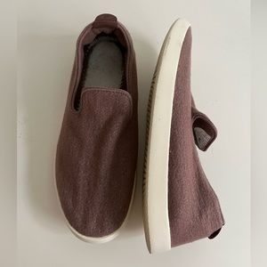 Allbirds Wool Lounger Mauve Slip On Shoes Size 9